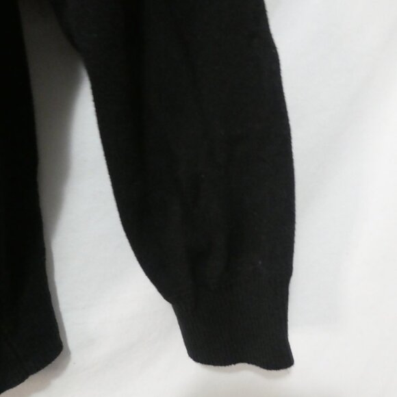 OLD NAVY | XXL | Solid Black Long Sleeve Crewneck Cotton Sweater - Picture 14 of 14
